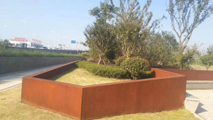 淮上耐候钢挡土墙